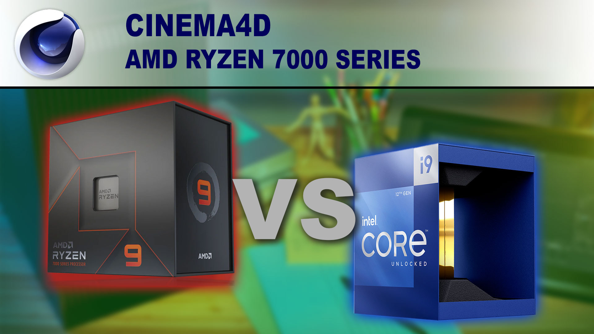 Cinema 4D: AMD Ryzen 7000 Series vs Intel Core 12th Gen